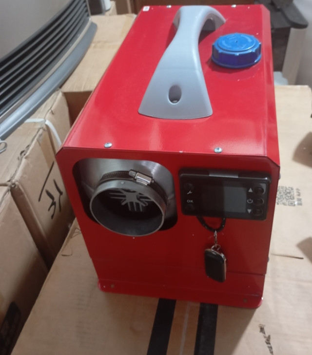 بخاری درجا ۸ کیلو وات تک رنگ قرمز