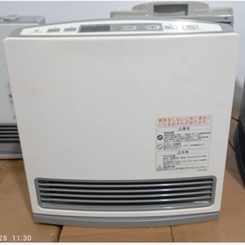 بخاری گازی ژاپنی 2500کالزی صفحه تخت .